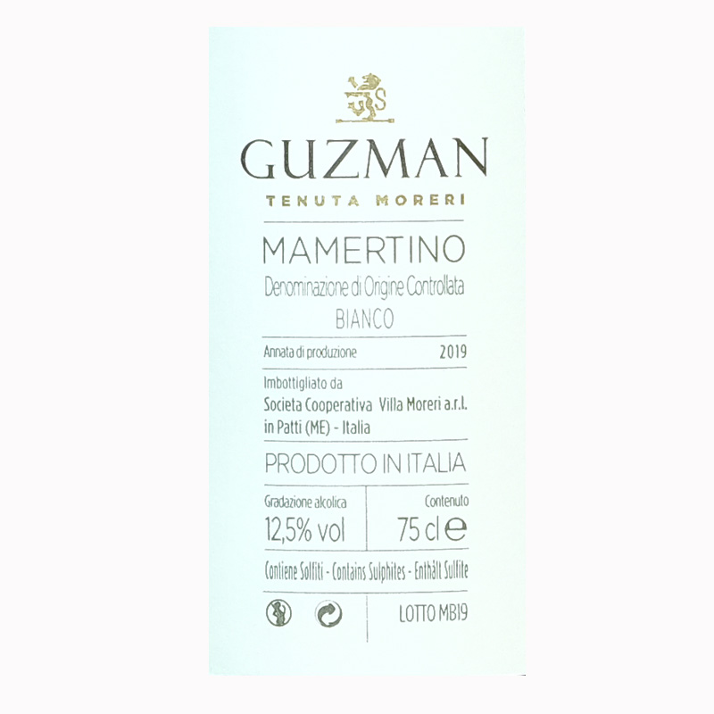Guzmann Mamertino bianco b