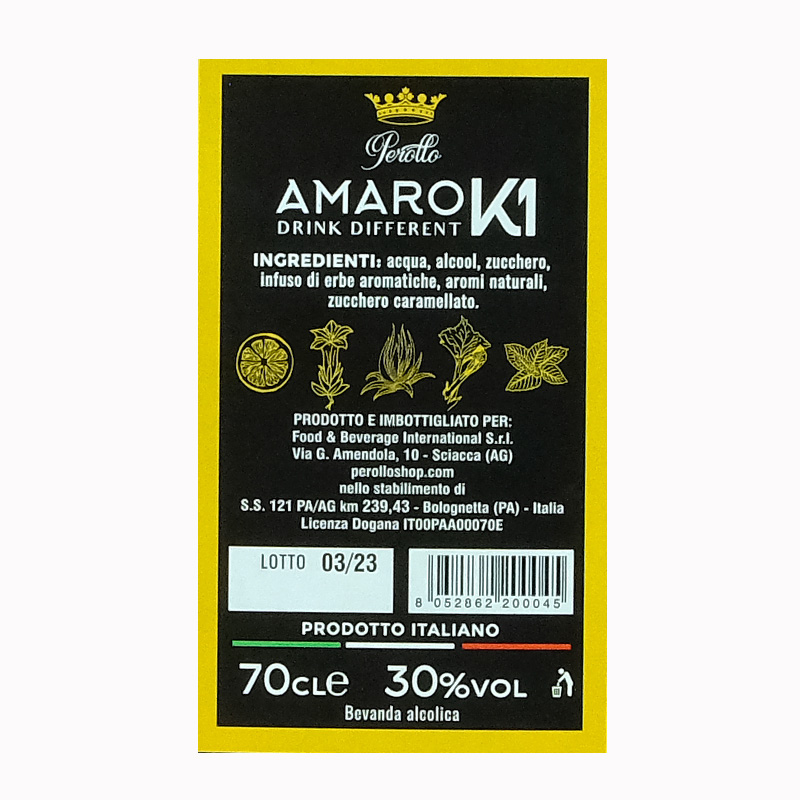 Petrollo Amaro K1 b